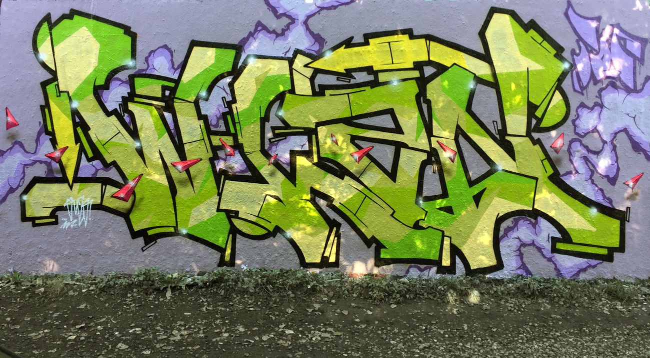 Graffiti Wall in Köln - Photo by Fhil - Cologne, Köln, Braunsfeld (2016)