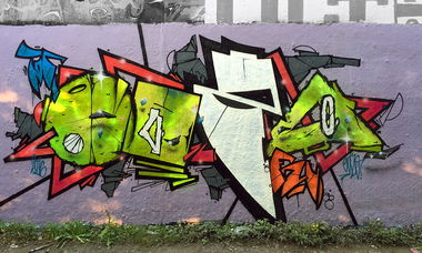 Graffiti Wall in Köln - Photo by Fhil - Cologne, Köln, Braunsfeld (2016)