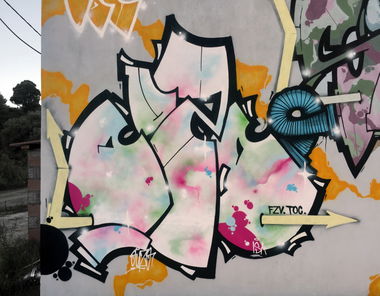 Graffiti Wall - Photo by Fhil - Greece, Ouzo, Sugar (2016)