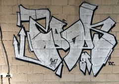 Graffiti Wall - Photo by Fhil - Spain, Ouzo, Zook (2017)