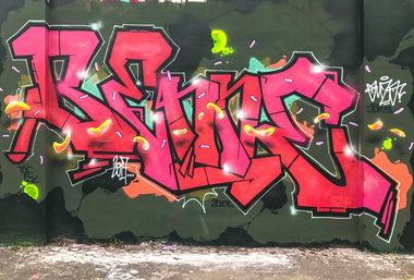 Graffiti in Köln - Photo by Fhil - Cologne, Köln, Asyl (2017)