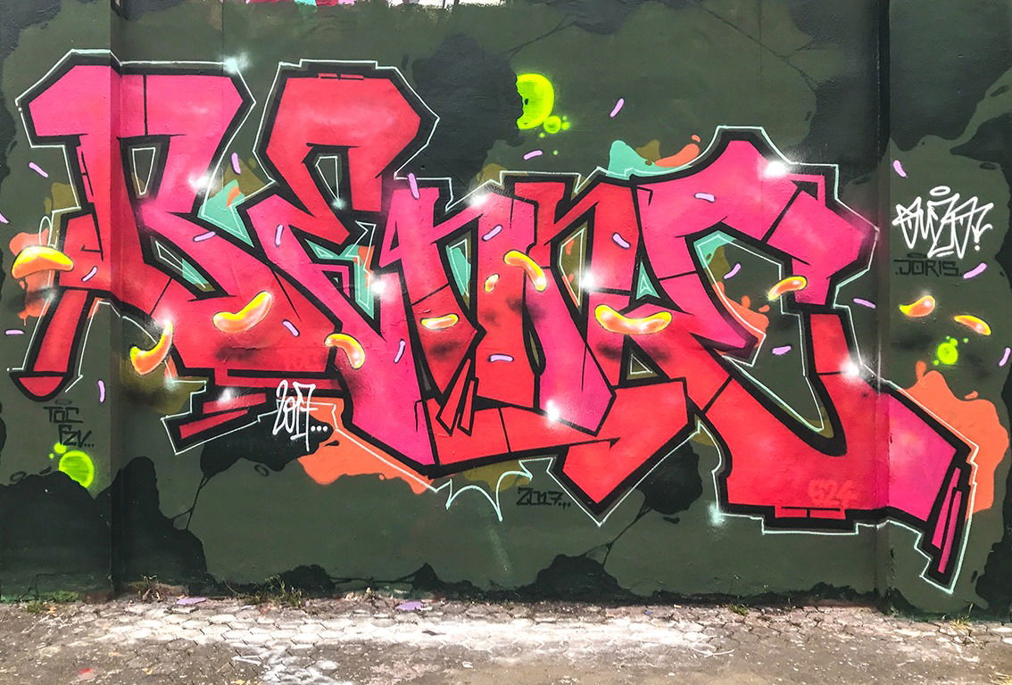 Graffiti in Köln - Photo by Fhil - Cologne, Köln, Asyl (2017)