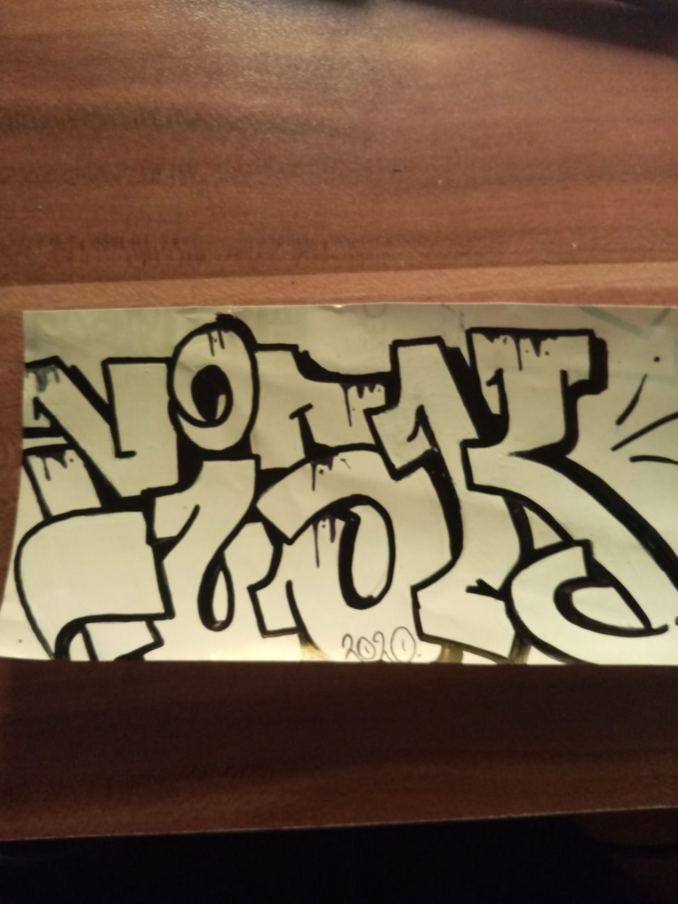Graffiti Sketch - Photo by FiSskOnee - WWA (2020)