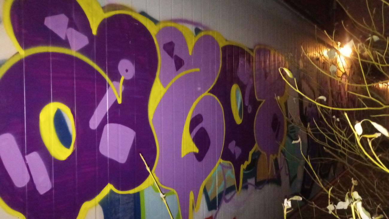 Graffiti Wall - Photo by FiSskOnee