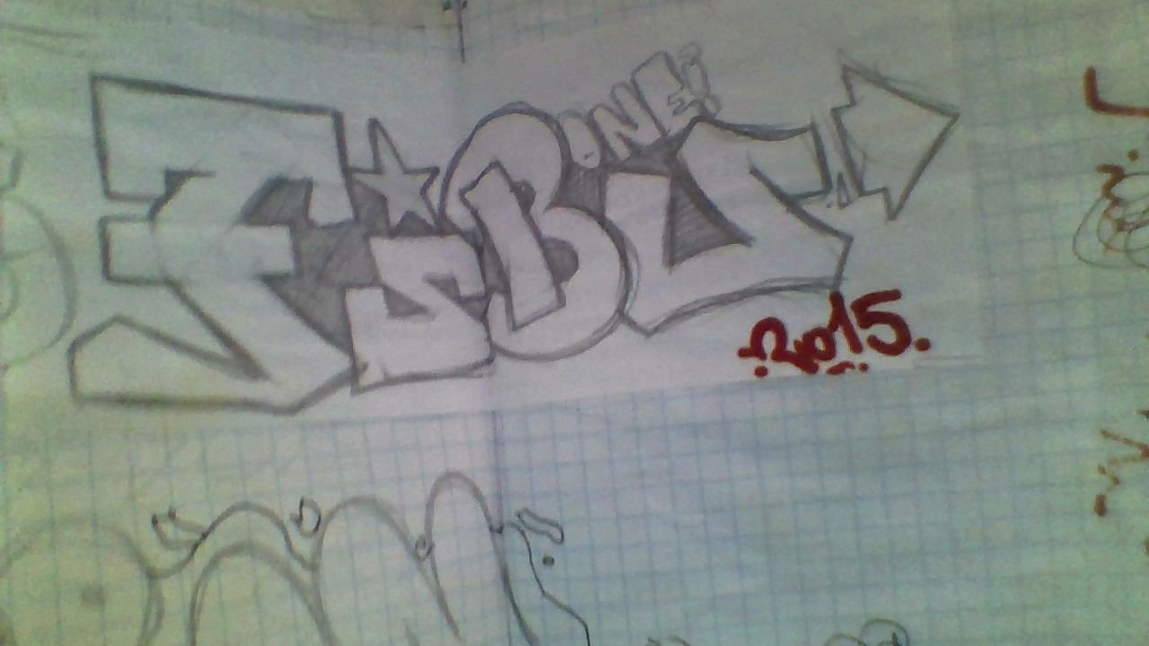 Graffiti Sketch - Photo by FibuOner (2015)