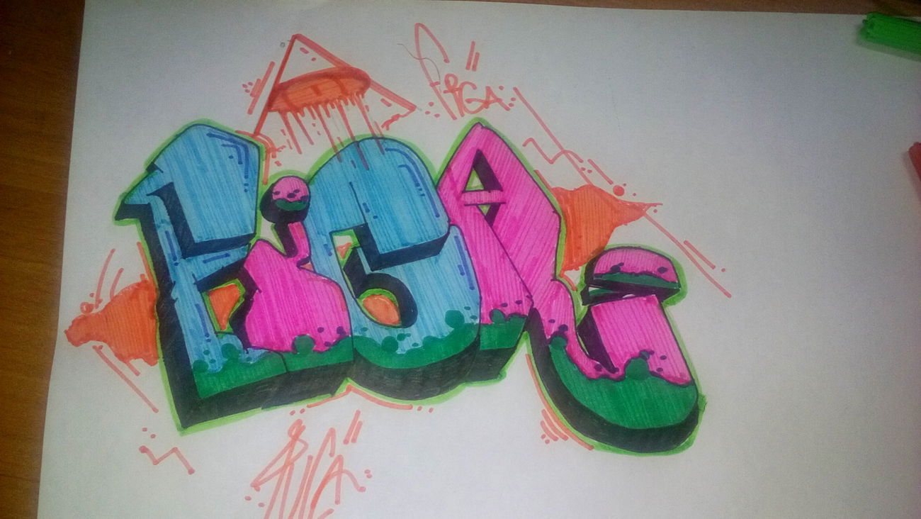Graffiti Sketch in Указан Место - Photo by Figase1 (2015)
