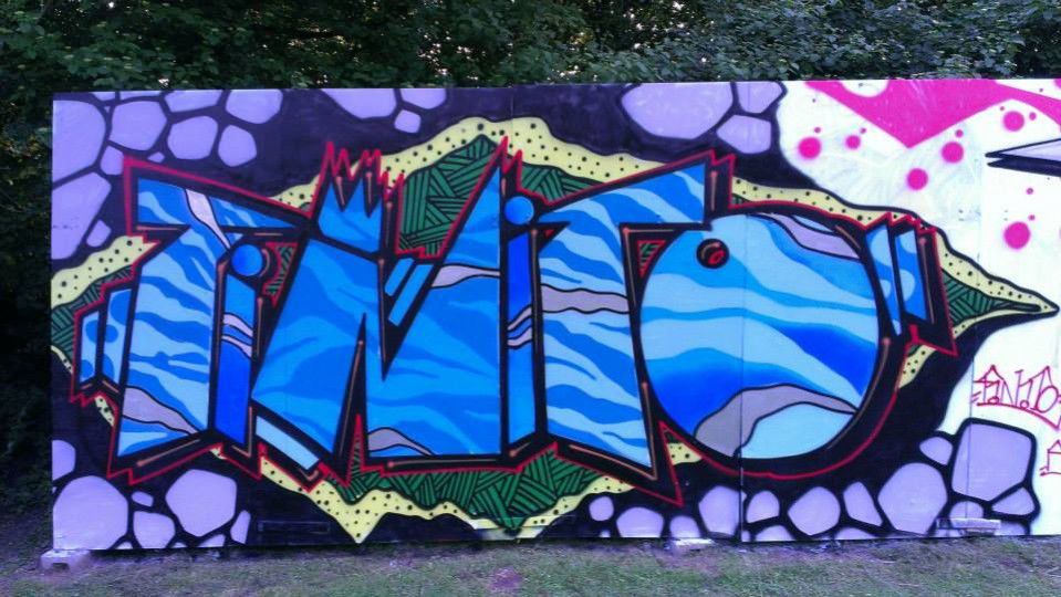 Graffiti Wall in Rbg - Photo by Filip (2013)