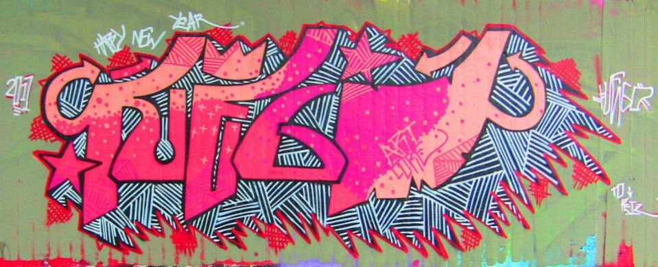 Graffiti Wall in Rbg - Photo by Filip (2011)