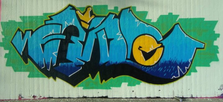 Graffiti Wall in Rgb - Photo by Filip (2011)