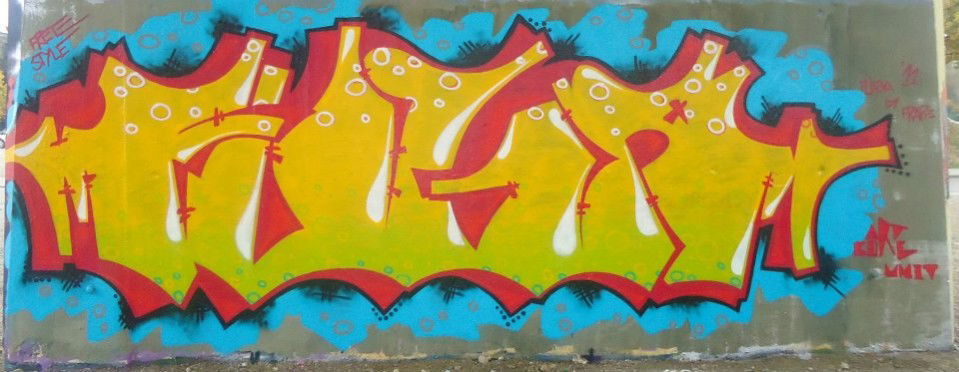 Graffiti Wall in Rgb - Photo by Filip (2011)