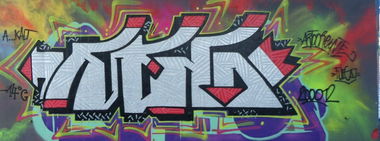 Graffiti Wall in Rgb - Photo by Filip (2012)