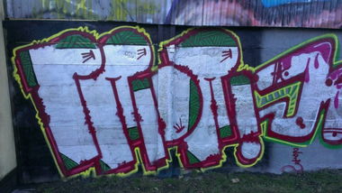 Graffiti Wall in Rgb - Photo by Filip (2013)