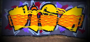 Graffiti Wall - Photo by Filip - visa