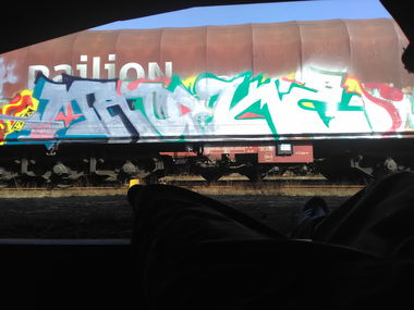 Graffiti Train - Photo by FiloJOE - Mauke, Gert (2017)