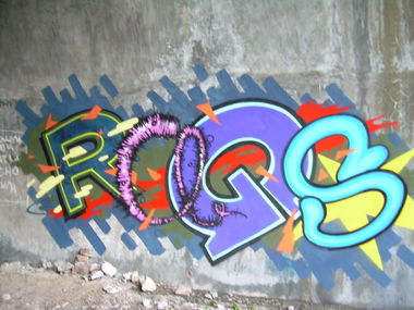 Graffiti Bombing - Photo by FilthyRags