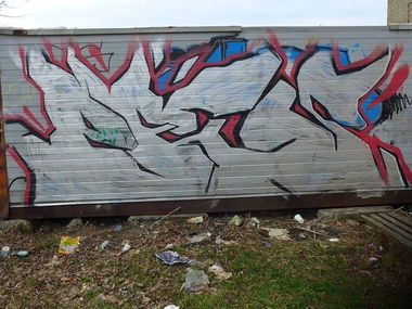 Graffiti Bombing - Photo by FilthyRags