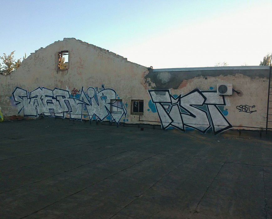 Graffiti Wall in Astrakhan - Photo by Fistok - 2012