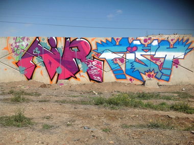Graffiti Wall in Astrakhan - Photo by Fistok - 2013
