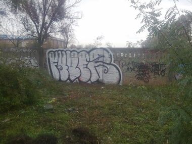 Graffiti Bombing in Pécs - Photo by FivR - Fiver
