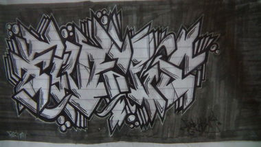 Graffiti Sketch - Photo by FivR