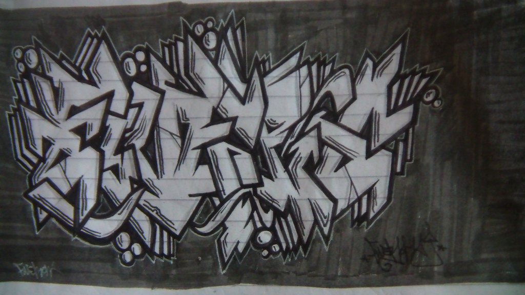 Graffiti Sketch - Photo by FivR