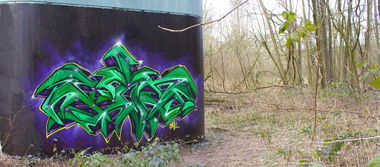 Graffiti Wall in Bochum - Photo by Flag - flag (2016)