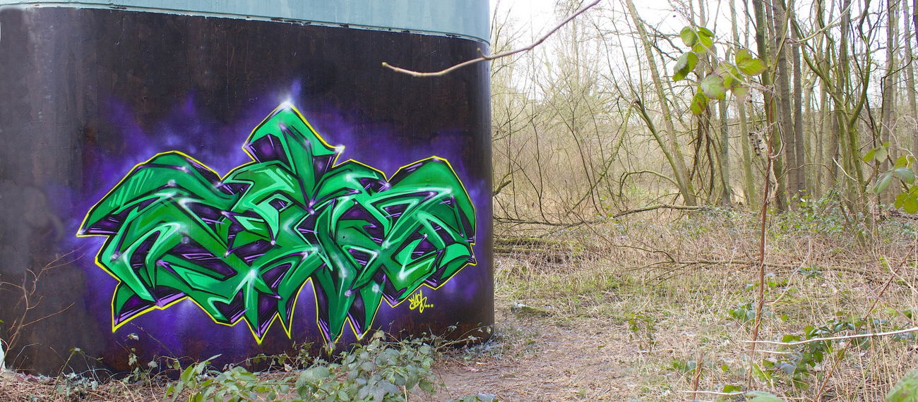 Graffiti Wall in Bochum - Photo by Flag - flag (2016)