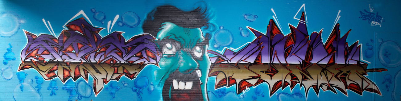 Graffiti Wall - Photo by Flag - Flag, Junks, Bochum (2015)