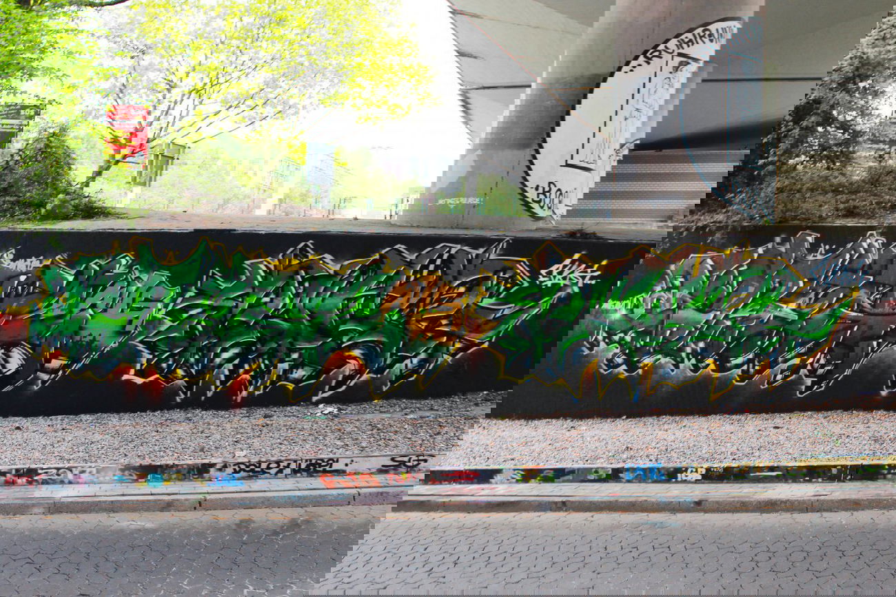Graffiti Wall - Photo by Flag - flag, stegz, bochum (2014)