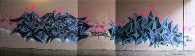 Graffiti Wall - Photo by Flag - flag, junks, bochum (2014)