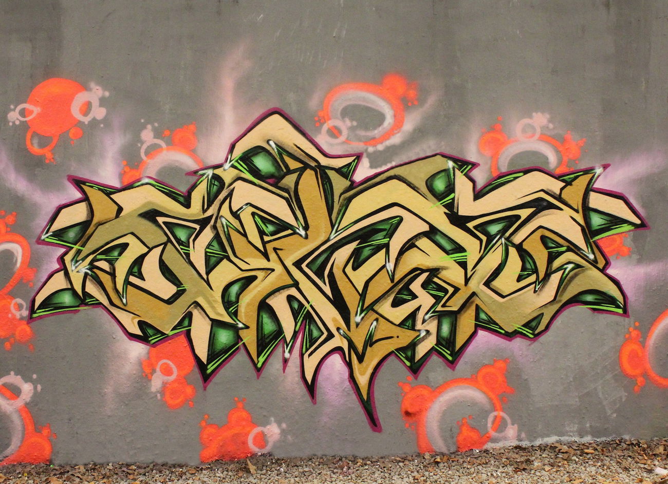 Graffiti Wall - Photo by Flag - bochum, wildstyle (2015)