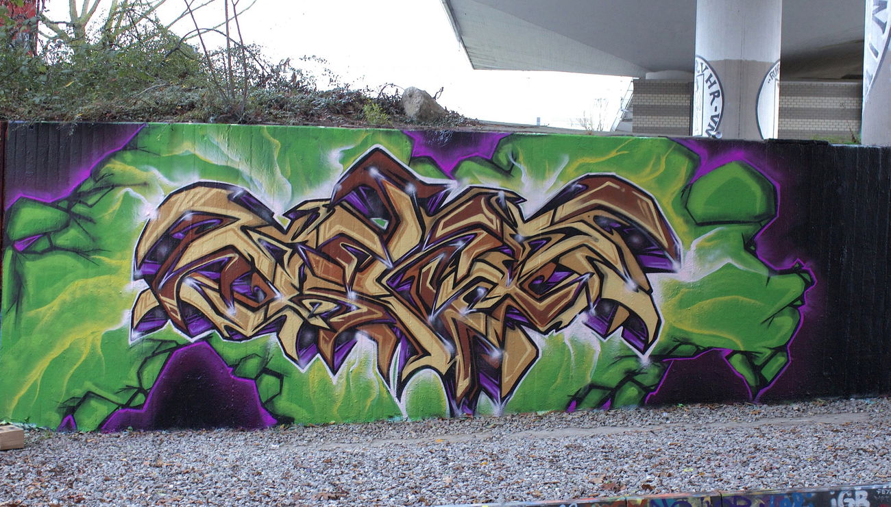 Graffiti Wall - Photo by Flag - bochum, wildstyle (2015)