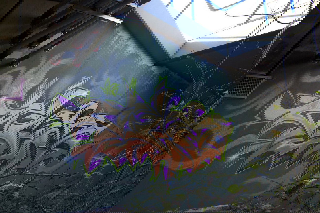 Graffiti Wall in Bochum - Photo by Flag - flag, fla, bochum (2015)