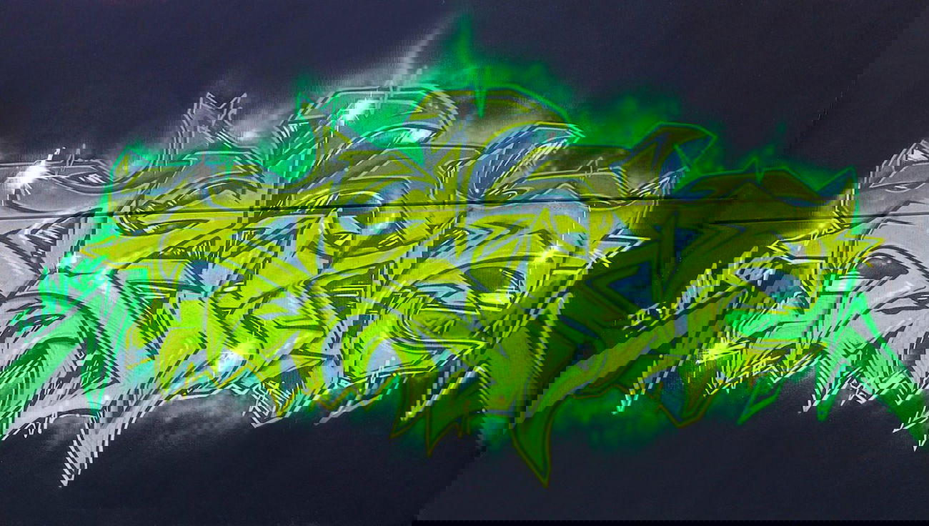 Graffiti Wall in Bochum - Photo by Flag - Bochum, Flag, montana (2015)