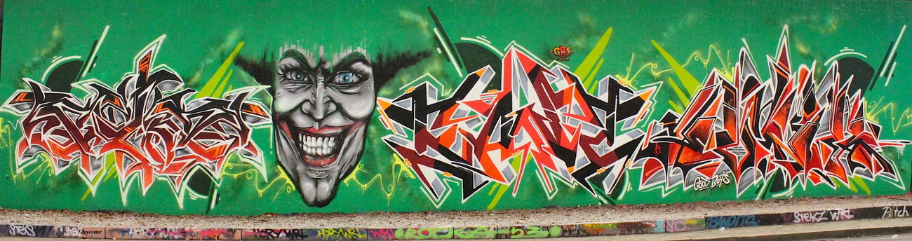 Graffiti Wall - Photo by Flag - bochum (2015)