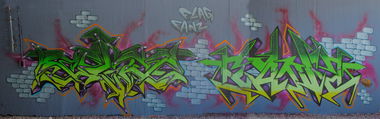 Graffiti Wall - Photo by Flag - Flag, Fanz, GBS (2015)