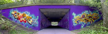 Graffiti Wall - Photo by Flag - tuete, flag