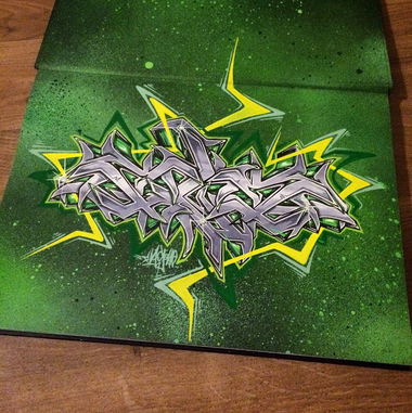 Graffiti Sketch - Photo by Flag - blackbook, Wildstyle, sketch (2015)