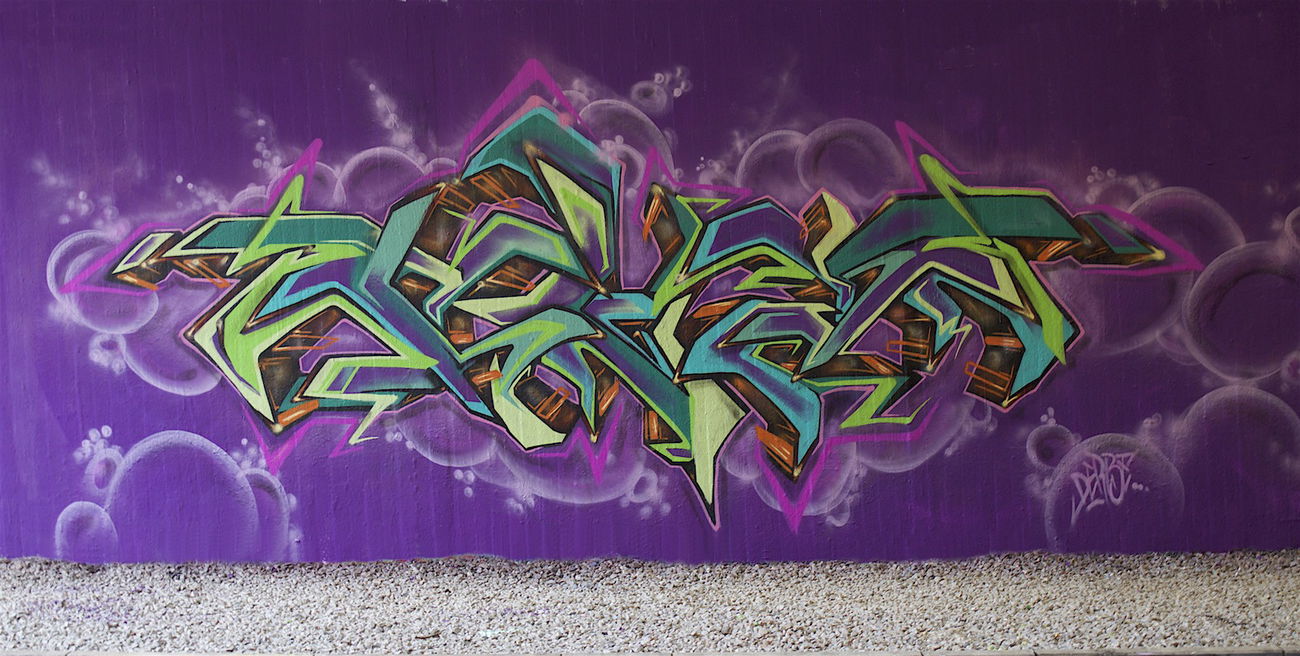 Graffiti Wall - Photo by Flag - wildstyle, ruhrpott, flag (2016)