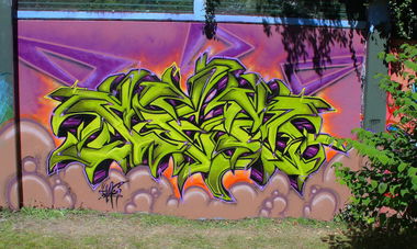 Graffiti Wall - Photo by Flag - wildstyle (2015)