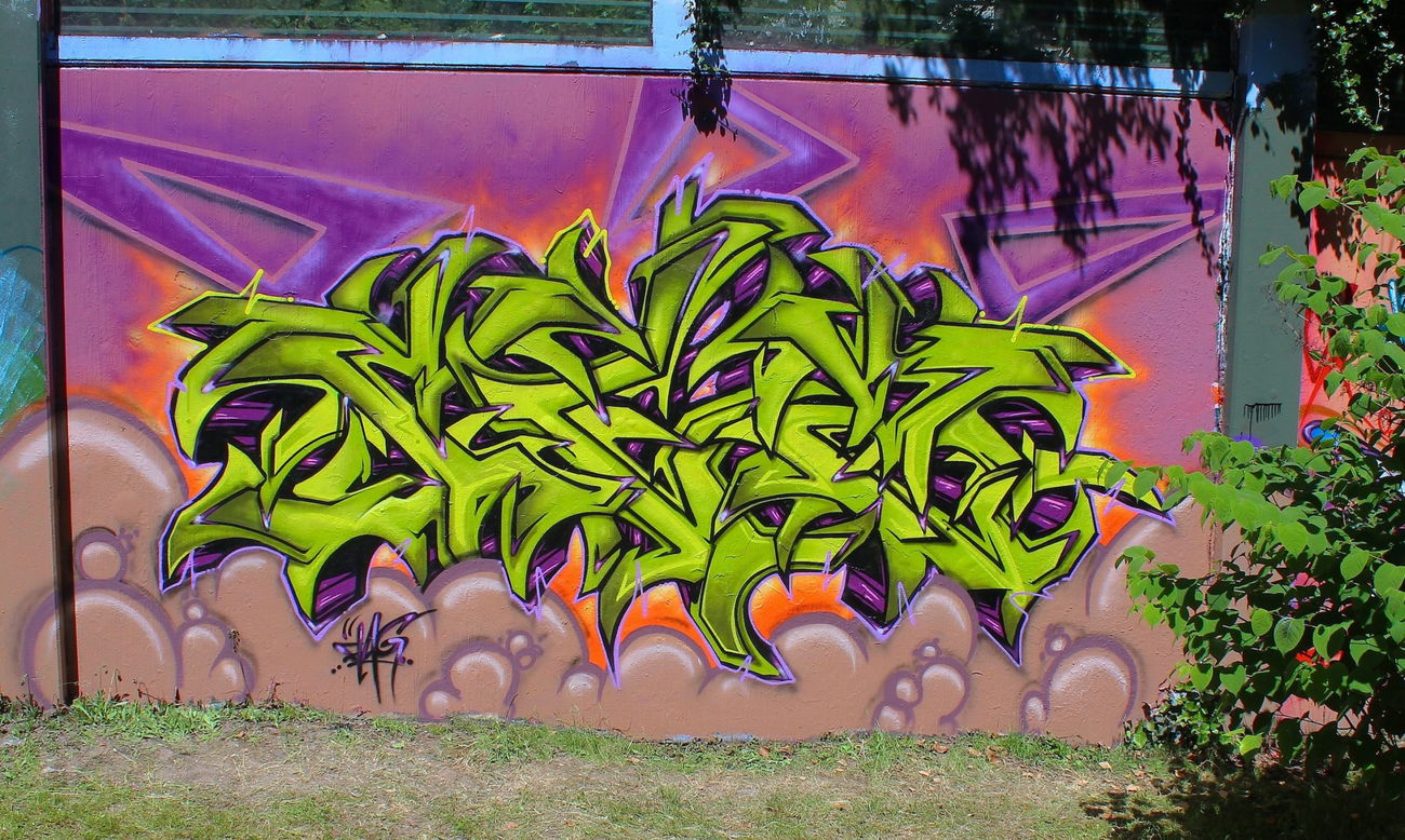 Graffiti Wall - Photo by Flag - wildstyle (2015)