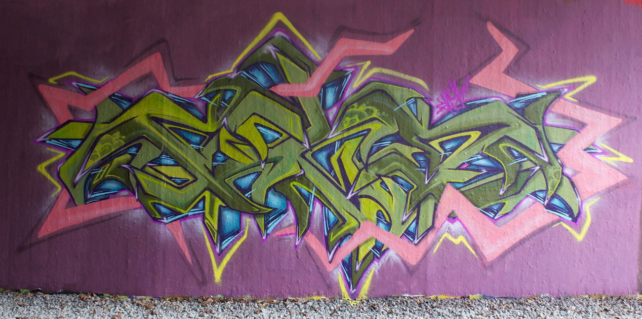 Graffiti Wall - Photo by Flag - bochum, wildstyle (2015)