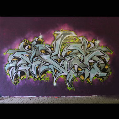 Graffiti Wall - Photo by Flag - flag, bochum, montana (2015)