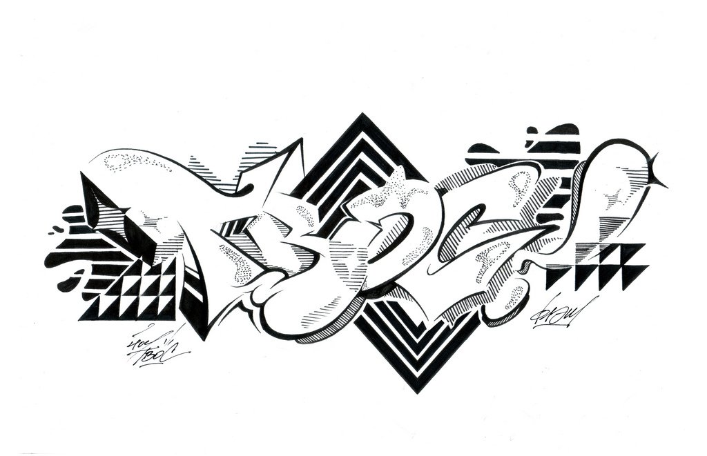 Graffiti Sketch - Photo by Flash