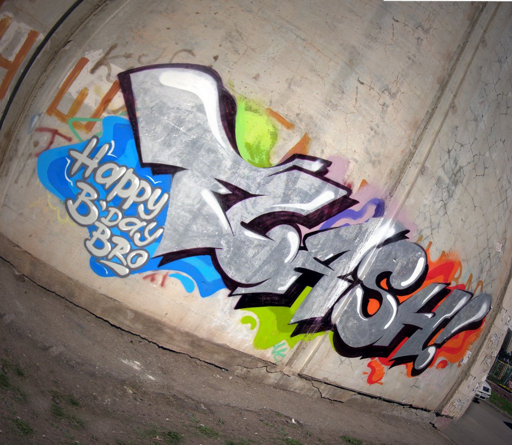 Graffiti Wall - Photo by Flash