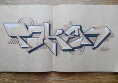 Graffiti Sketch - Photo by Flash