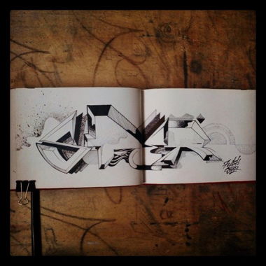 Graffiti Sketch - Photo by Flash