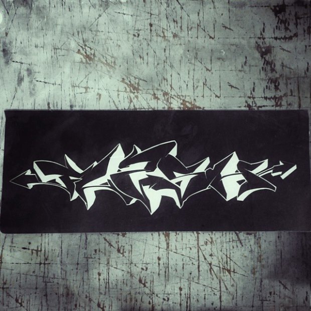 Graffiti Sketch - Photo by Flash