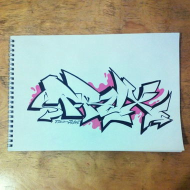 Graffiti Sketch - Photo by Flash
