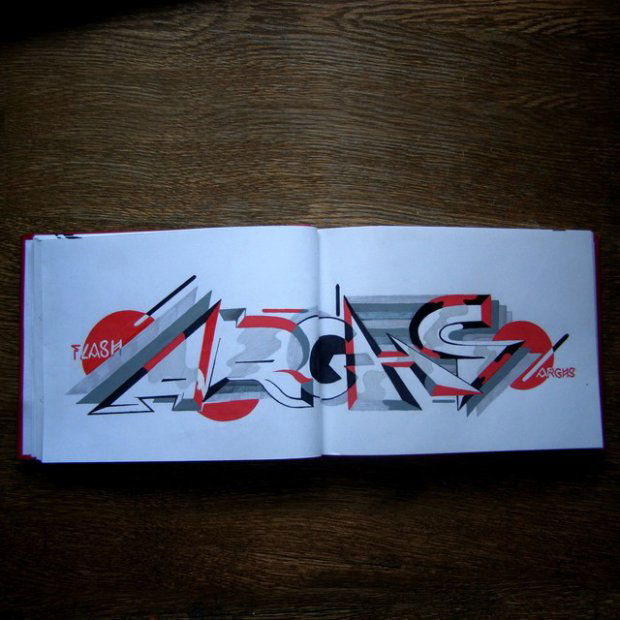 Graffiti Wall - Photo by Flash